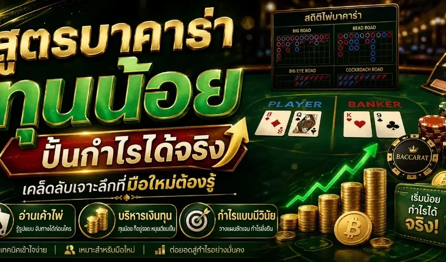 สูตรบาคาร่า ทุนน้อย 2026