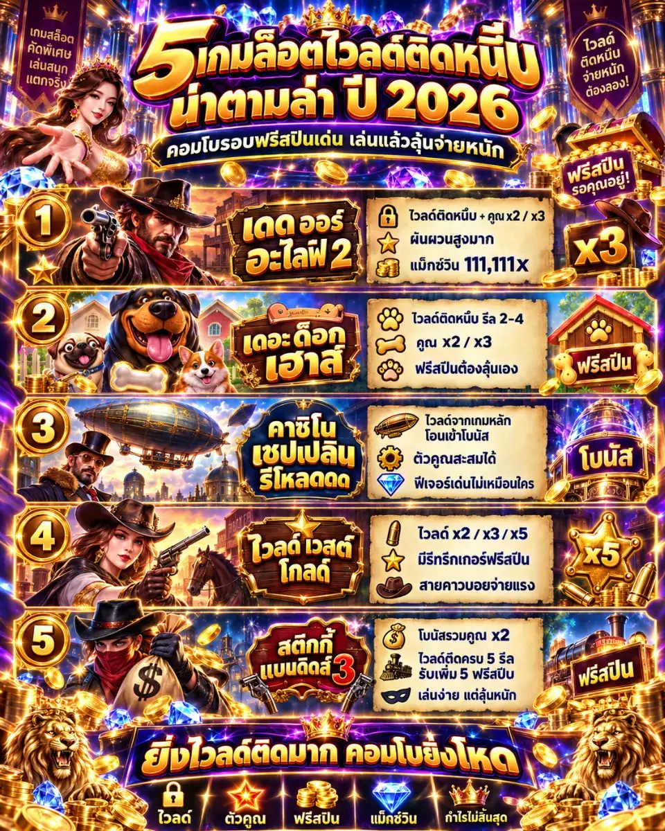 5 เกม ซื้อฟีเจอร์คุ้ม
