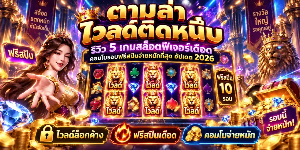 ฟรีสปินจ่ายหนักที่สุด 2026